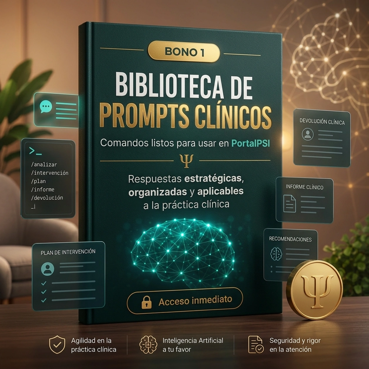 Biblioteca de prompts clínicos