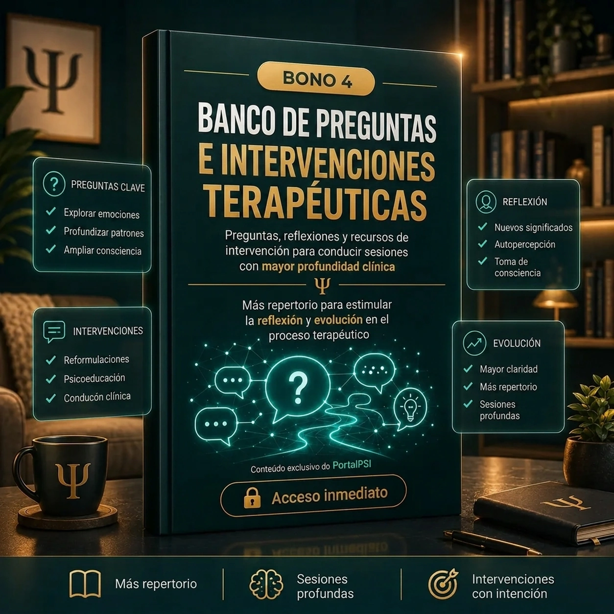 Banco de preguntas e intervenciones